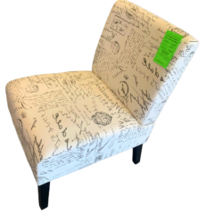 Chair Single Accent  - Letter