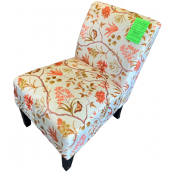 Chair Accent Medium- Pink Branches