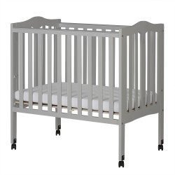 Regular Baby Crib with Drop side- Milky Grey Regular Baby Crib with Drop side- Milky Grey