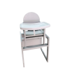 Convertible Baby High Chair- Milky Grey