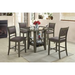 Mindy 5pc Pub Dining Set