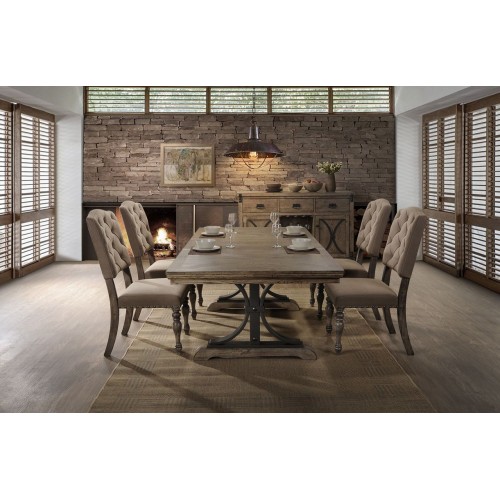 Scripted 9pcs Dining Set