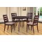 Amber 5pc Round Dining Set