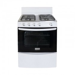  Frigidaire 24" 4 Burner Stove with Electric Ignition- White
