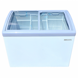 Maxsonic Elite 12cu Ice Cream Freezer- White