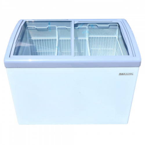 Maxsonic Elite 12cu Ice Cream Freezer- White