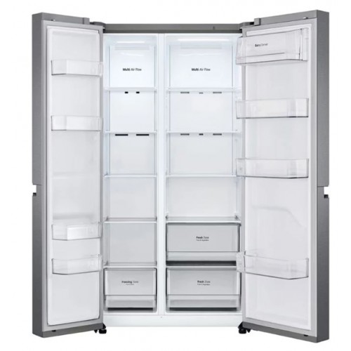 LG 24cuft S/Side Refrigerator- S/Steel LG 24cuft S/Side Refrigerator- S/Steel