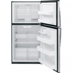 GE 21cu Non Frost Refrigerator- Silver GE 21cu Non Frost Refrigerator- Silver