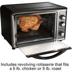 Hamilton Beach Convection Countertop Toaster Oven with Rotisserie
