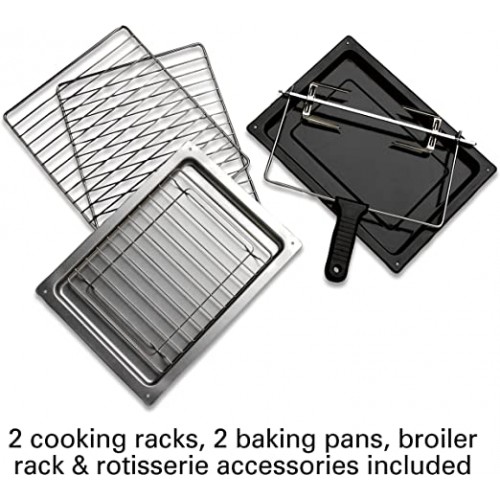 Hamilton Beach Convection Countertop Toaster Oven with Rotisserie Hamilton Beach Convection Countertop Toaster Oven with Rotisserie