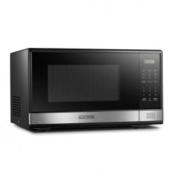 Black & Decker 1.1cu Microwave- Black & S/Steel