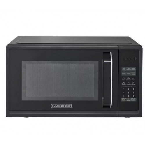 Black & Decker 0.9cu Microwave- Black 