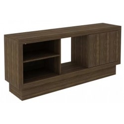 55" Low Space Saver / TV Stand- Walnut
