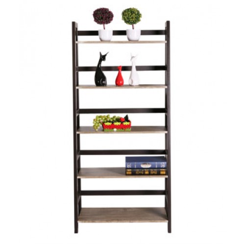 Shelving Unit- 5 Shelves Metal & Wood