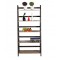 Shelving Unit- 5 Shelves Metal & Wood