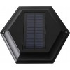 Sun-Ray Abigail Tall Post Solar Lamp and Planter- Black Sun-Ray Abigail Tall Post Solar Lamp and Planter- Black
