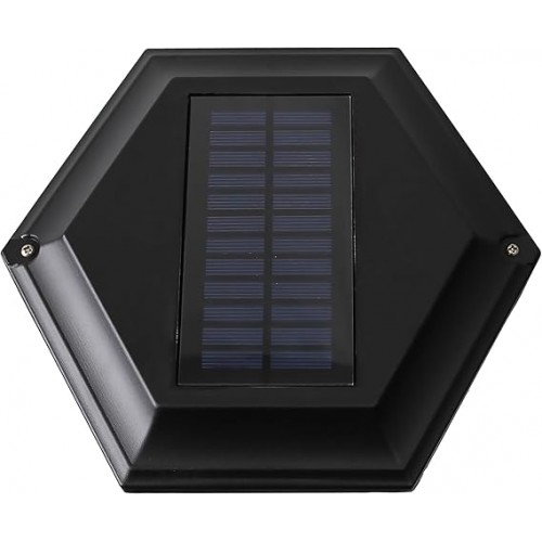 Sun-Ray Abigail Tall Post Solar Lamp and Planter- Black Sun-Ray Abigail Tall Post Solar Lamp and Planter- Black