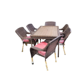 Hampton Bay Cambridge 7pc Wicker Patio Set