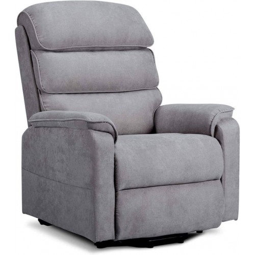 Power Lift Recliner with 8 Point Heat Massage- Grey Power Lift Recliner with 8 Point Heat Massage- Grey