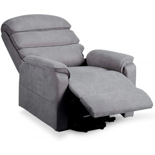Power Lift Recliner with 8 Point Heat Massage- Grey Power Lift Recliner with 8 Point Heat Massage- Grey
