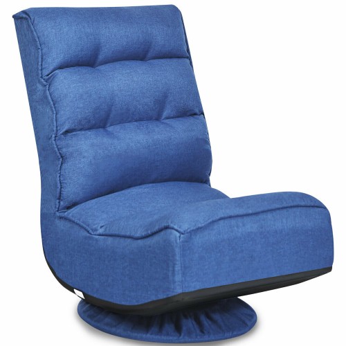 Swivel Relaxer Chair, Adjustable- Blue Swivel Relaxer Chair, Adjustable- Blue