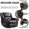 Leather Air Manual Recliner