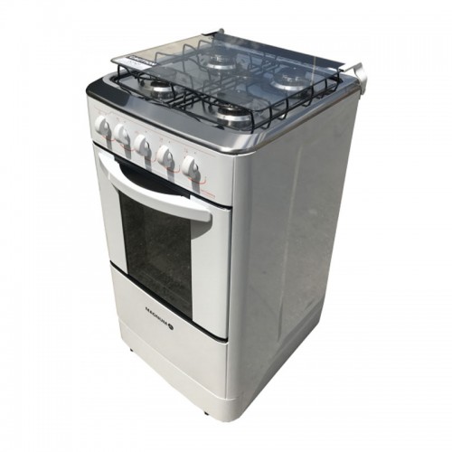 Magnum 4 Burner 20" Gas Cooker- White