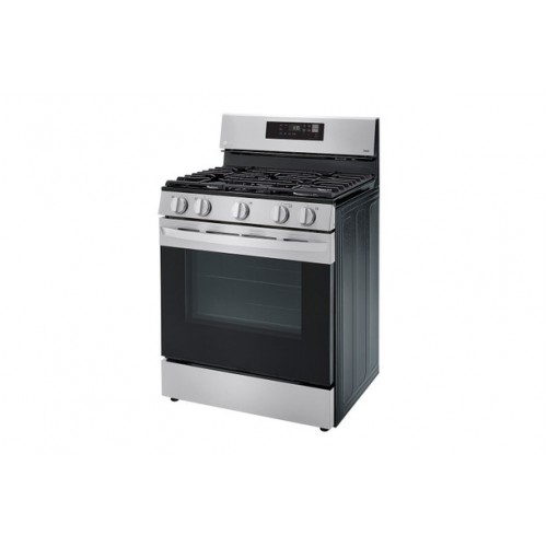  LG 30" 5 Burner Smart Wi-Fi Enabled Fan Convection Gas Range with Air Fry & EasyClean