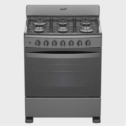 Acros 30" 6 Burner Gas Stove- Titanium