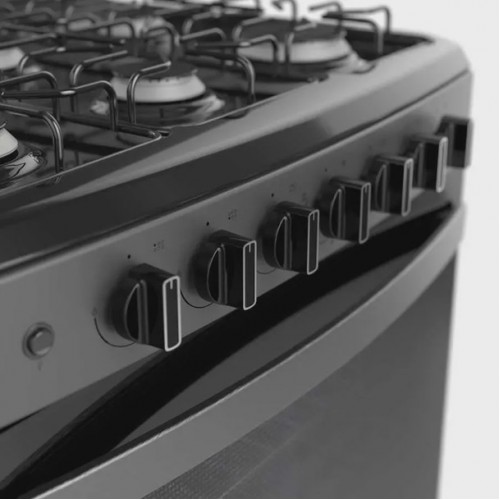 Acros 30" 6 Burner Gas Stove- Titanium