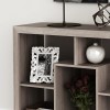 Bookcase Organiser 8 Tier Upright/ Horizontal Oak