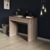 Office Desk with Center Draw, Oak