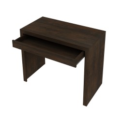 Office Desk with Center Draw, Rustic Office Desk with Center Draw, Rustic