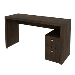 Office Desk with 2 Side Draws, Rustic