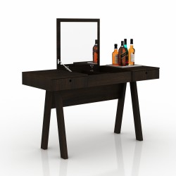 Dressing Table With 2 Draws & Lift Up Mirror Dressing Table With 2 Draws & Lift Up Mirror