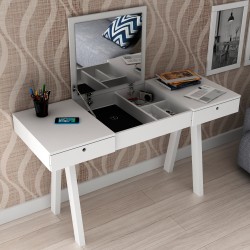 Dressing Table With 2 Draws & Lift Up Mirror Dressing Table With 2 Draws & Lift Up Mirror
