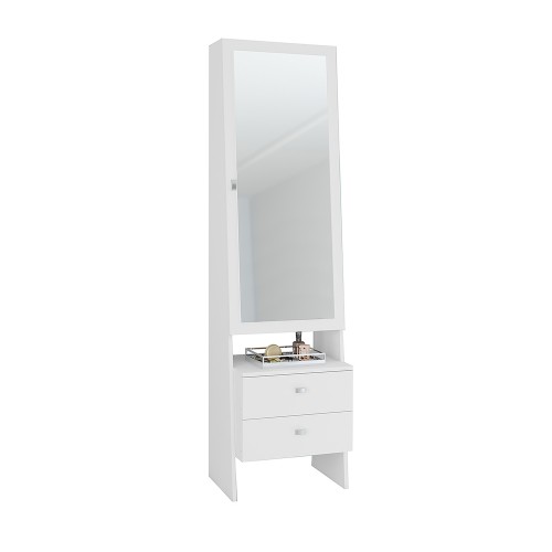 Standing Mirror with Jewelry Storage Standing Mirror with Jewelry Storage