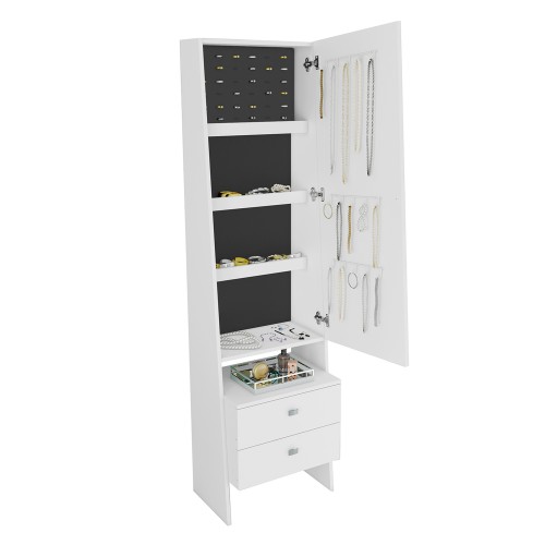 Standing Mirror with Jewelry Storage Standing Mirror with Jewelry Storage