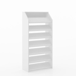 Shoe Rack 7 Tier White