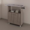 Ironing Board with 2 Door Cupboard, Oak