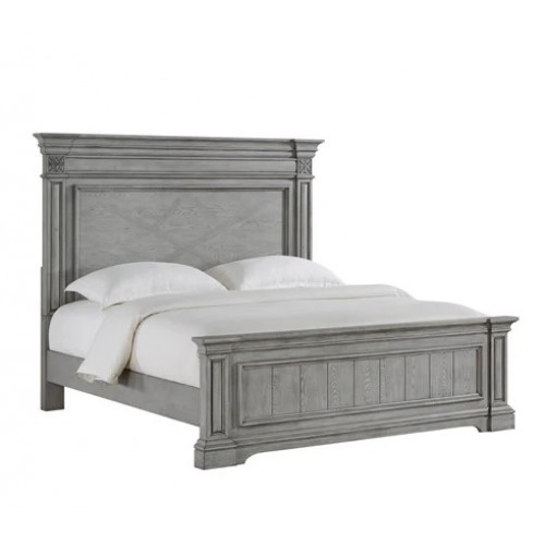 Glenmore Queen Bed- Grey