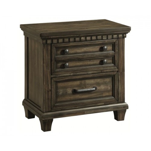 McCabe Queen 4pc Storage Bedroom (QB, NS, Dresser, Mirror)