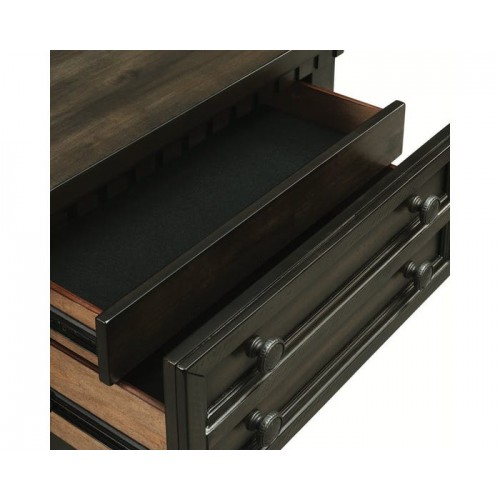 McCabe Queen 4pc Storage Bedroom (QB, NS, Dresser, Mirror)