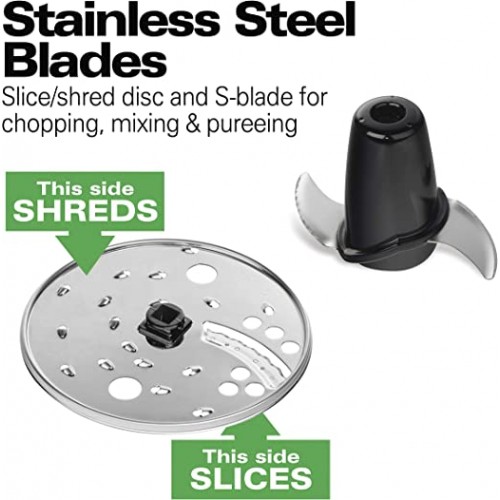 Hamilton Beach 8 cup Food Processor- Black