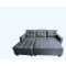Living Room Sectional with Reversible Chaise & Ottoman -Grey