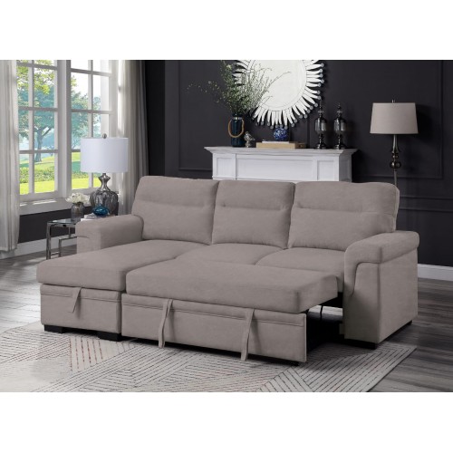 Living Room Loveseat with Pullout Bed & Reversible Storage Chaise Living Room Loveseat with Pullout Bed & Reversible Storage Chaise