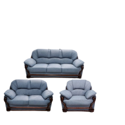 Rio 3pc Microfiber Leather Air Living Room Suite