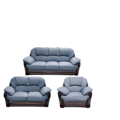 Rio 3pc Microfiber Leather Air Living Room Suite