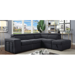 New Abby Sofa- Graphite Grey